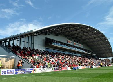 Fleetwood Town Football Club BES Stand