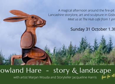 A Story Sculpture Halloween Adventure in the Forest