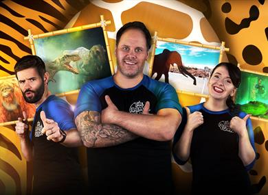 Animal Antics Poster