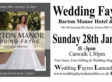 Wedding Fayre Barton Manor Hotel Preston