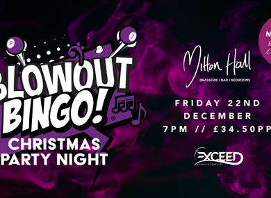 Blowout Bingo at Mitton