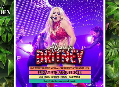Britney Spears Tribute (18+) at Thornton Hall Country Park