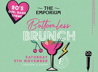 90s Girl Band Bottomless Brunch