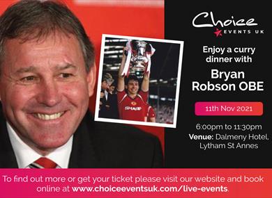 Curry Dinner with Bryan Robson OBE