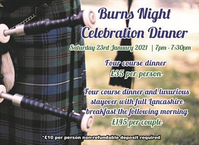 Burns Night Celebration dinner