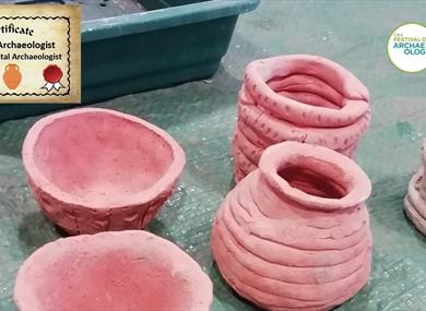 Neolithic pottery workshop and talk with Dr Rick Peterson (UCLan)