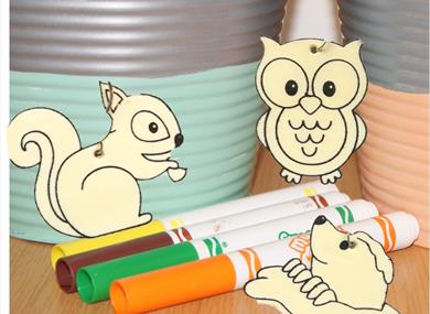 Woodland Animal Crafts