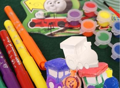 Train-tastic Children's Crafts at the Castle