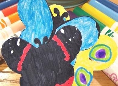 Butterfly Crafts at the Castle