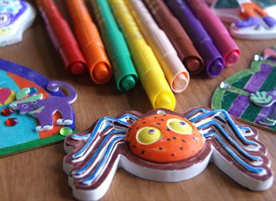 Cute and Creepy Halloween Crafts at the Castle