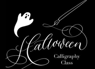 Beginner's Halloween Calligraphy Class