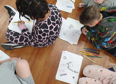 Children’s art workshops with Emma Reynolds