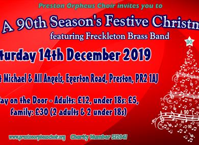 Preston Orpheus Choir Christmas Concert
