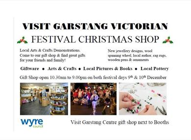 Visit Garstang Centre Chrismas Crafting and Shop 2019