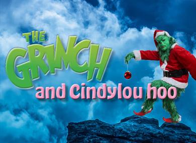 The Grinch and Cindylou Hoo at Farington Lodge Hotel