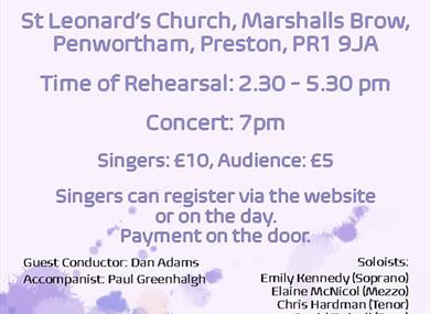 Preston Orpheus Choir - Come and Sing
