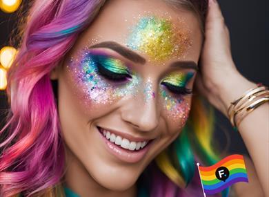 Preston Pride: Dancers & Glitter Makeovers