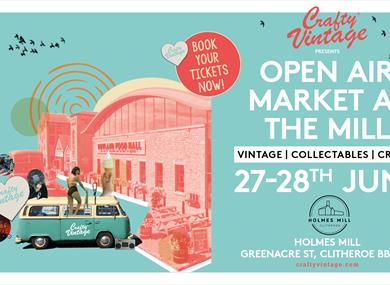 Crafty Vintage : Open Air Market at Holmes Mill