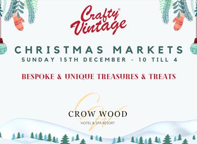 Crafty Vintage Christmas Market at Crow Wood Hotel & Spa Resort