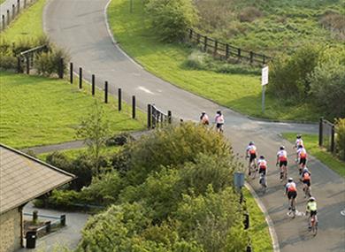 Preston Arean Bike Track at Uclan