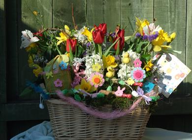 Spring flower work shop