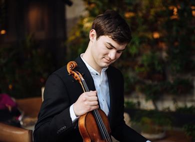 Nathan Meltzer Violin Recital in Parbold, Lancashire