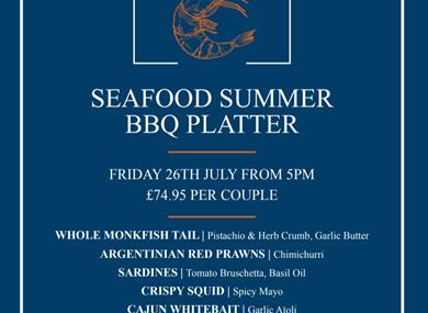 Seafood Summer BBQ Platter