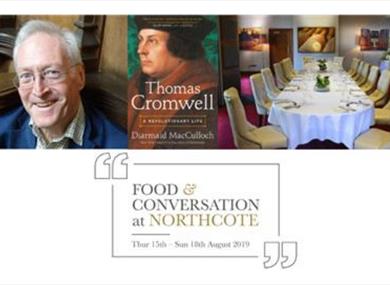 Food and Conversation: An evening with Sir Diamaid MacCulloch, award-winning author and TV historian
