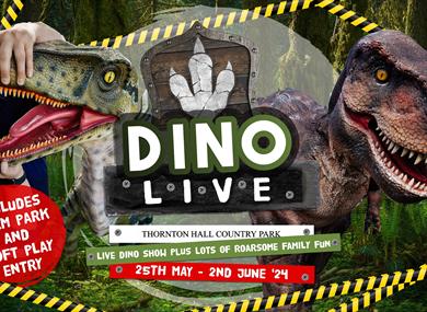Dino Live at Thornton Hall Country Park