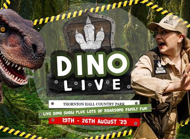 Dino Live at Thornton Hall Country Park
