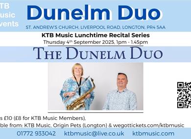 Dunelm Duo: Woodwind/Sax and Piano Concert