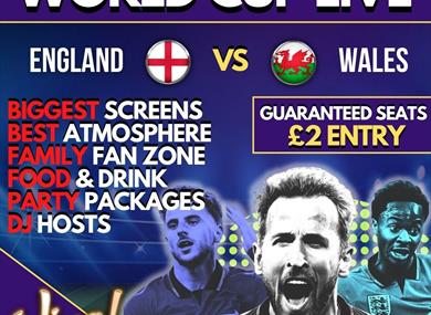 World Cup Live – England v Wales