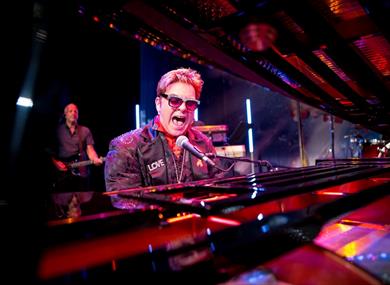Elton John Christmas Party Night