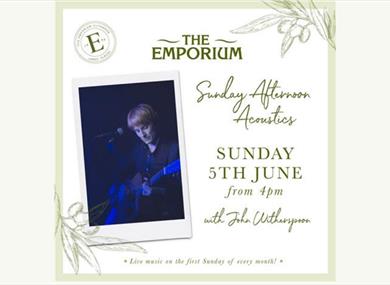Sunday Afternoon Acoustics Session at The Emporium