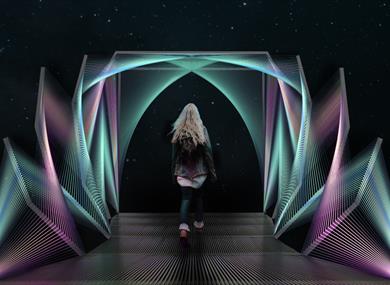 Entwined Light Lightpool Festival 2021 Blackpool