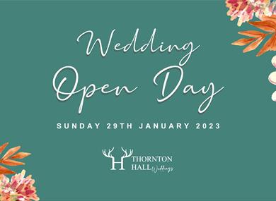 Thornton Hall Wedding Open Day