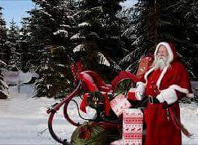 Chorley Christmas fair and Santa's grotto