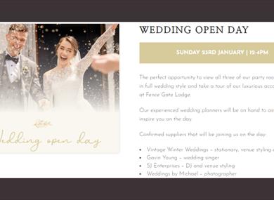 The Fence Gate Wedding Open Day