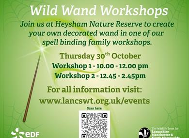 Wild Wand Workshop at Heysham Nature Reserve