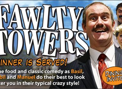 Fawlty Towers Comedy Dinner Show Lytham 21/05/2022