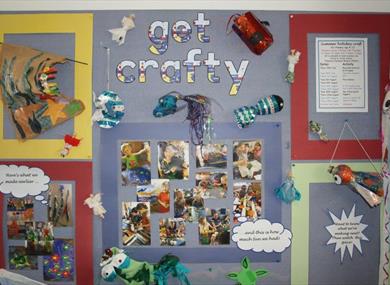 Make a Fish Mobile at Fleetwood Museum