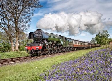 Flying Scotsman in action