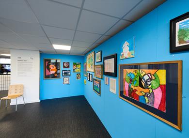 The Foxton Centre Art Group Exhibition Autumn 2024 at Fishergate Shopping Centre