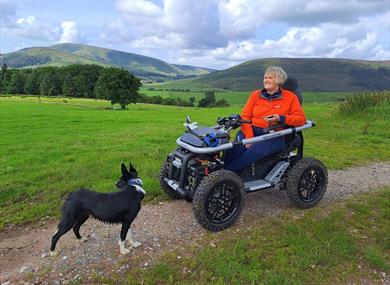 All-Terrain Wheelchair Demo