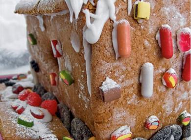 Christmas Eve Gingerbread House