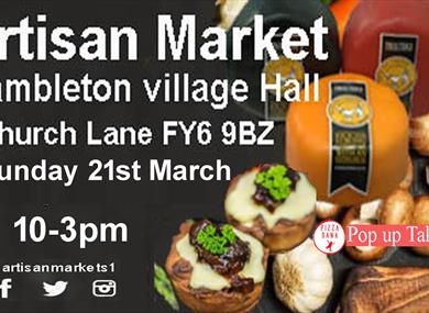 Market promotional poster