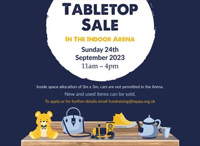 Tabletop Sale at HAPPA