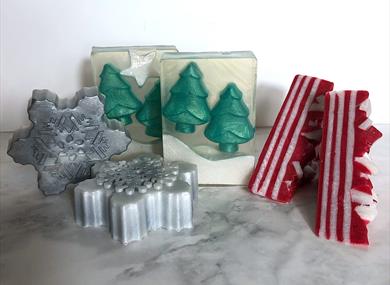 Christmas Soaps Workshop at Holden Clough