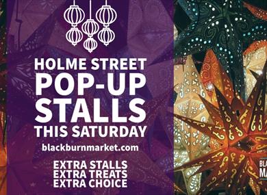 Holme Street Pop-Up Stalls, Blackburn Market 2020