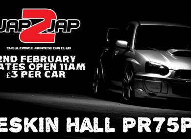 Jap2Jap Car Rally at Heskin Hall